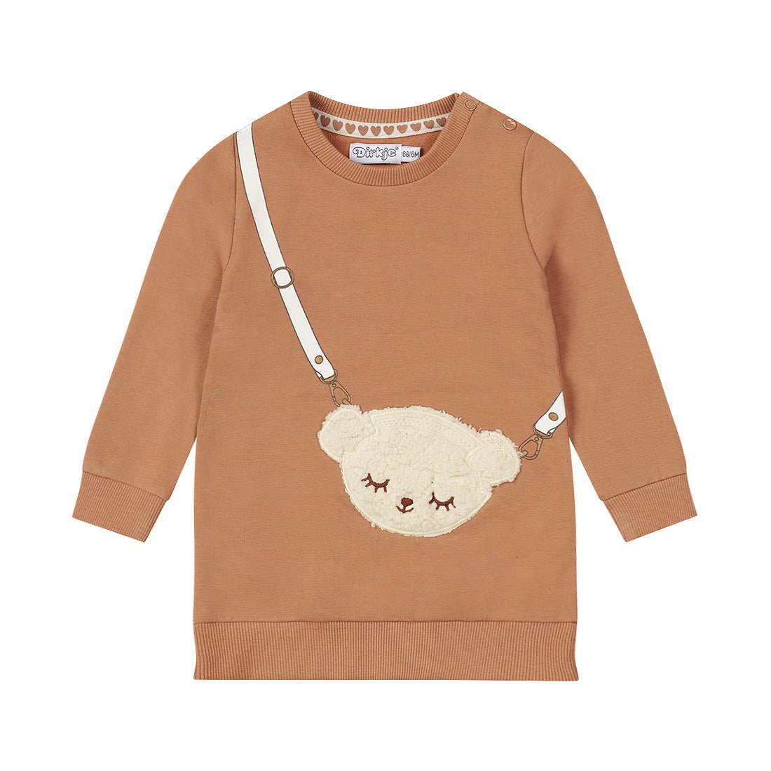 Suéter para bebé - Kool KidsDIRKJEKool KidsQ52402Suéter para bebé3 mesesCafé